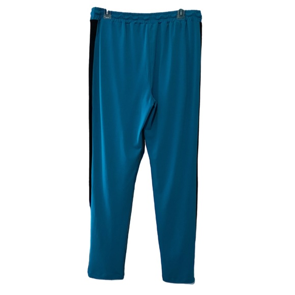 Christian Siriano Blue and Caribean blue Joggers with Elastic Waistband - Picture 3 of 8